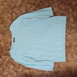 Lands End 3/4 sleeve cotton sweater